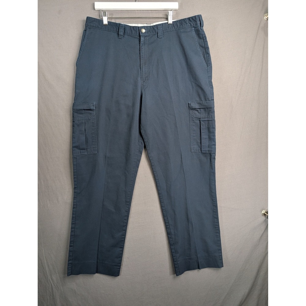 Dickies Flex Mens Navy Blue Cargo Size Pants 40